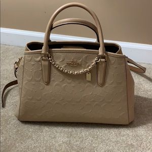 Coach Cream purse